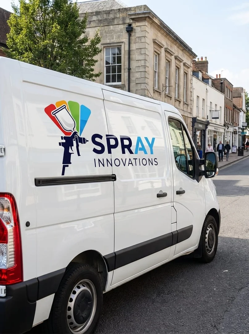 Spray Innovations Branded Van